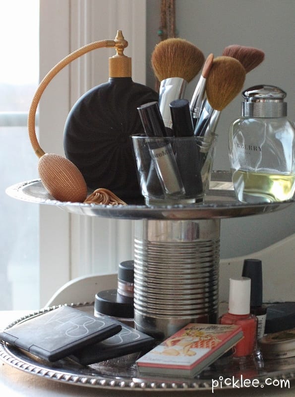 The Swanky Two-Tier Organizer {DIY} - Picklee