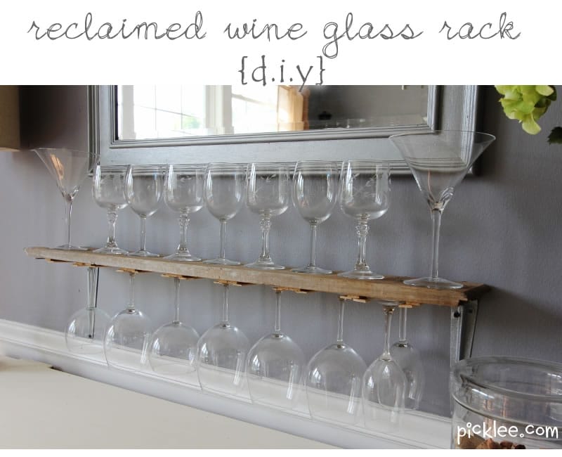 Making a Wine Glass rack 