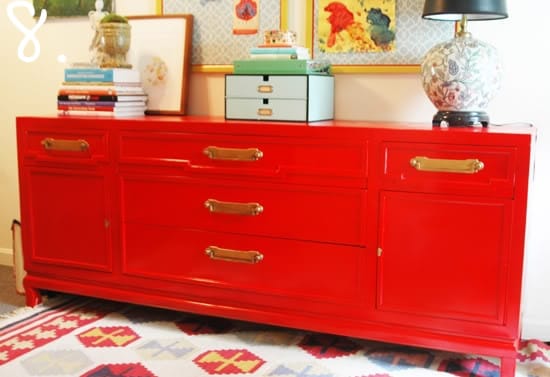 red lacquer bedroom furniture